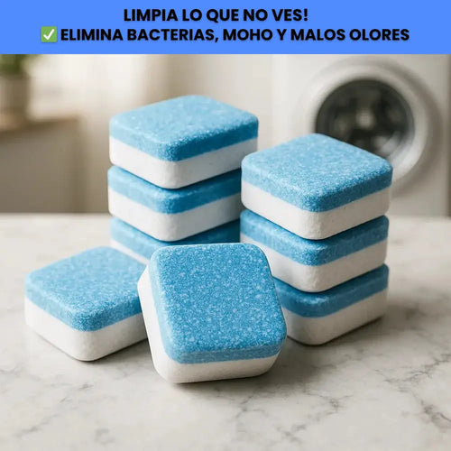 PACK 12 PASTILLAS ANTIBACTERIALES PARA LAVARROPA