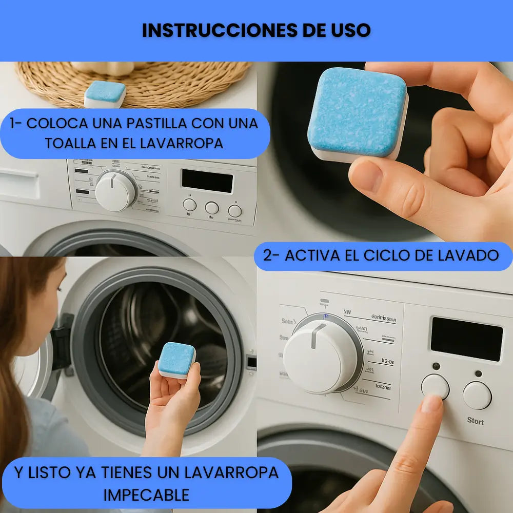 ARBOLEDA™ PASTILLAS ANTIBACTERIALES PARA LAVARROPA