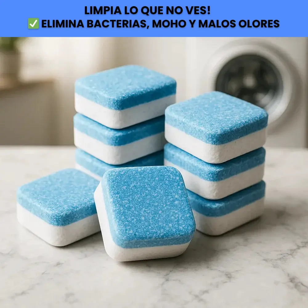 PACK 12 PASTILLAS ANTIBACTERIALES PARA LAVARROPA