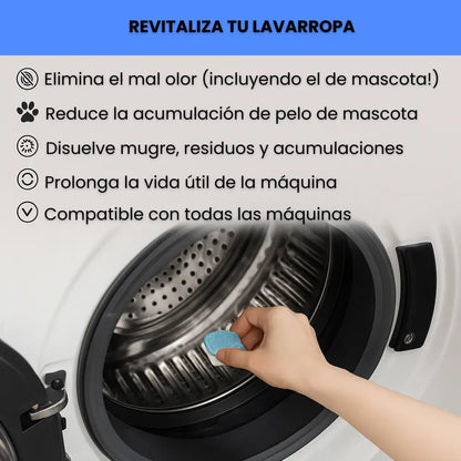 PACK 12 PASTILLAS ANTIBACTERIALES PARA LAVARROPA