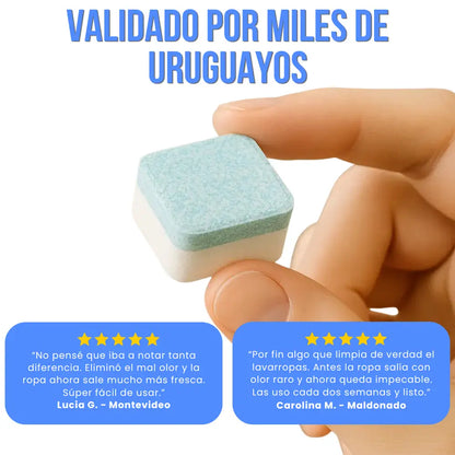 PACK 12 PASTILLAS ANTIBACTERIALES PARA LAVARROPA
